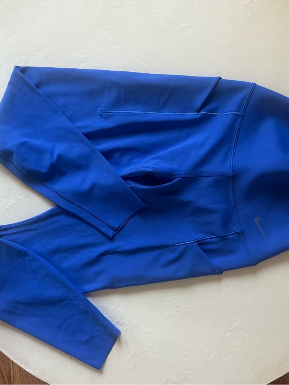 Nike Blue Racerback Sports Bra and Leggings Matching Set - Picture 3 of 3